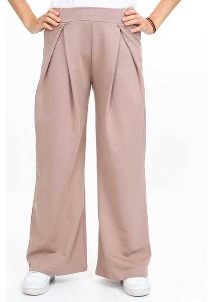 Kız 6/10 Yaş 2ip Önü Üst Üste Binen Eşofman Altı