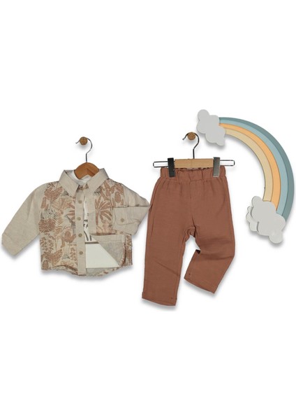 Erkek 6/24 Ay Tropikal Gömlek 3 Lü Takım