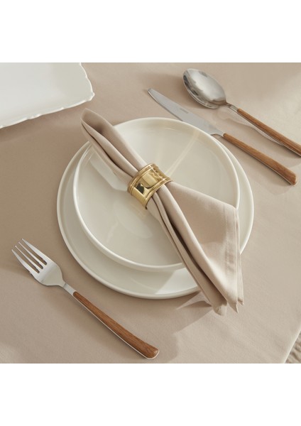 Caroline Dertsiz 2'li Kumaş Peçete Bej