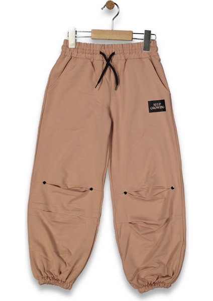 Kız 13/16 Yaş Dizler Rivetli Baskili Alt