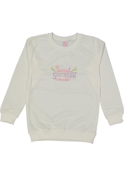 Kız 8/12 Yaş Sweet Southern Nakışlı Sweat
