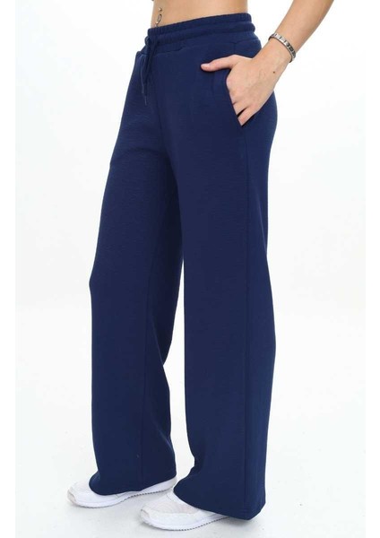 Kız 10/14 Yaş Ağaç Kabuğu Desenli Oysho Geniş Paça