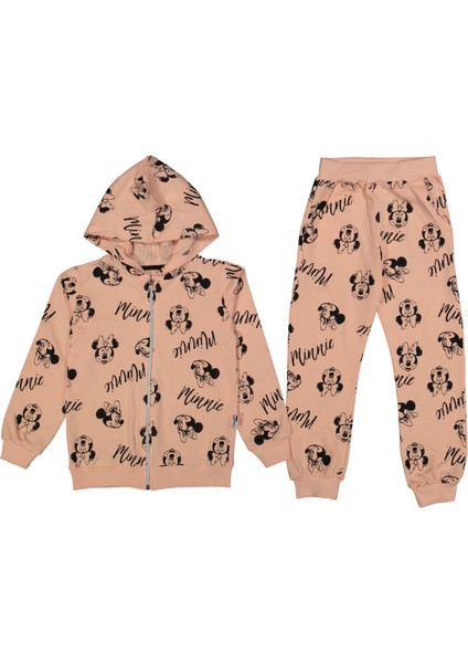 Kız 3/6 Yaş Fermuarlı Minili Eşofman Takım