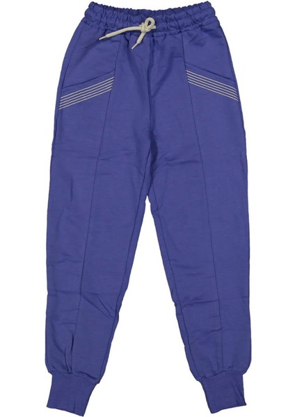 Kız 5/8 Yaş Cep Nakışlı Tek Alt