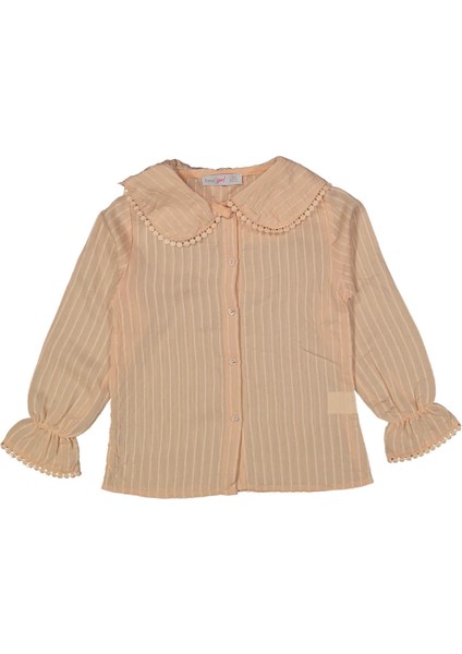 Kız 6/9 Yaş Bebe Yaka Gömlek