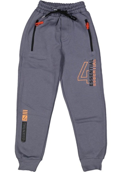 Erkek 13/16 Yaş Fermuarlı Essentıal Kompak Penye 3 Ip Tek Alt