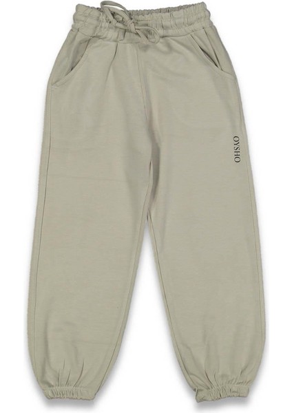 Kız 9/12 Yaş Paça Lastikli Eşofman Altı