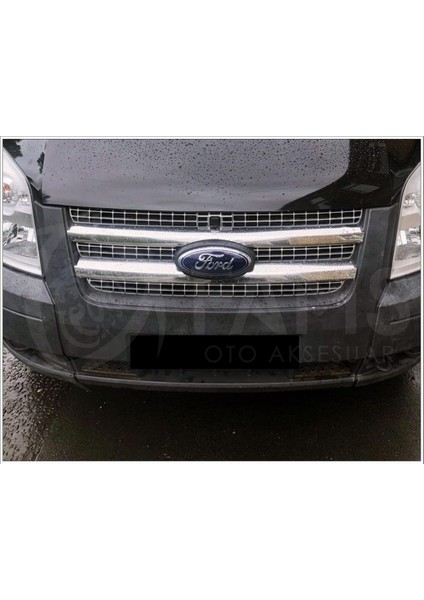 Ford Transit Krom Ön Panjur 2 Parça 2006-2014 Paslanmaz Çelik modelleri