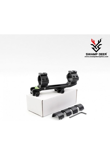 Ct 25.4/30MM Tek Parça 22MM Ray Dürbün Montaj Ayağı Siyah