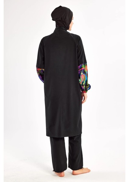 Su Tutmayan Sporcu Likra Paraşüt Kumaş Kadın Tesettür Mayo 251227 fırsatları