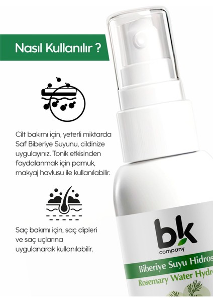 2'li Biberiye Suyu Set - Saç Toniği 50 ml
