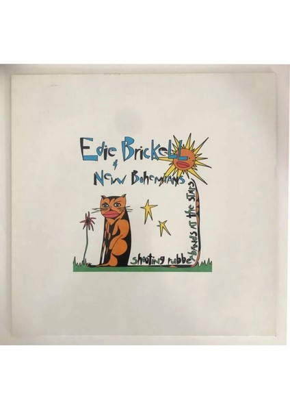 Edie Brickell & New Bohemians Shooting Rubberbands At The Stars Lp Plak (Orjinal 1988 Alman Baskı)