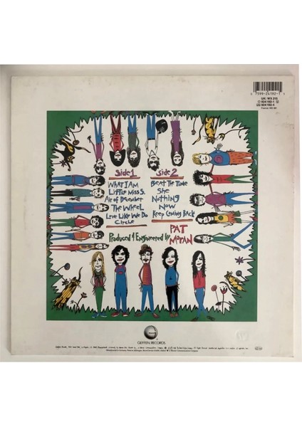 Edie Brickell & New Bohemians Shooting Rubberbands At The Stars Lp Plak (Orjinal 1988 Alman Baskı)