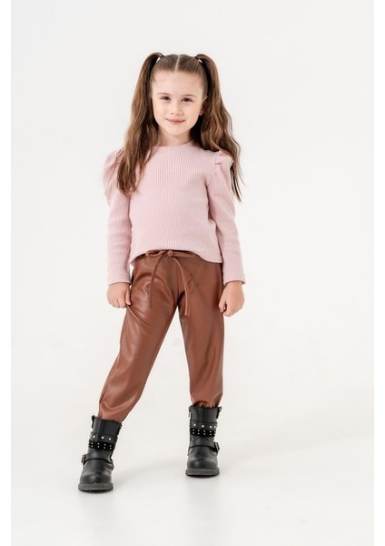 Kız 6/9 Yaş Kollar Incili Fitilli Takım