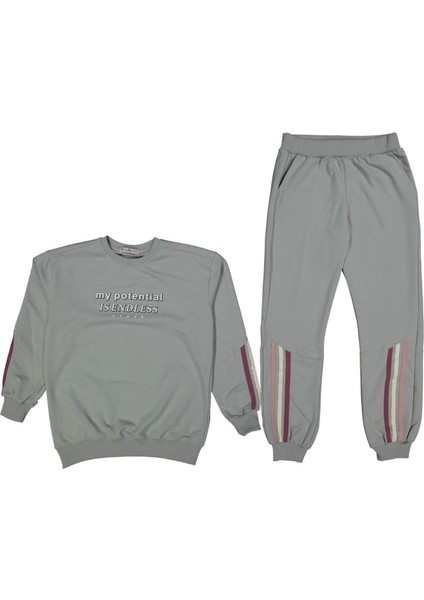 Kız 6/9 Yaş My Potentıal Baskılı Şeritli Tk