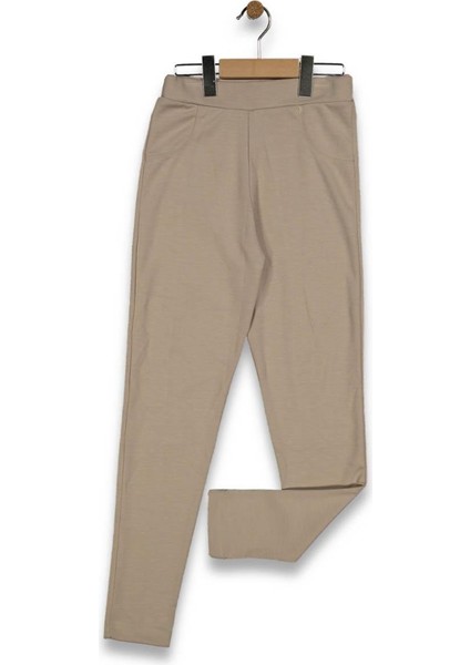 Kız 13/16 Yaş Penye Sahte Cepli Tayt