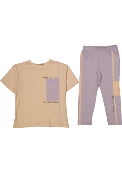 Kız 5/8 Yaş Vision Cep Baskılı Takım