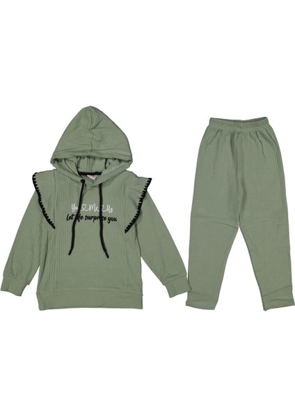 Kız 6/9 Yaş Fitilli You Me Fırfırlı Takım