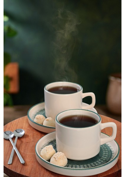 Maya Stackable Çay Takımı 12 Parça 6 Kişilik