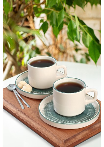 Maya Stackable Çay Takımı 12 Parça 6 Kişilik