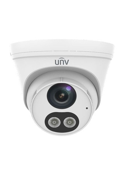 Unıvıew IPC3612LB-AF28K-WL 2mp 2.8 mm 30MT H.265 IP67 Dahili Ses Colorhunter Ip Dome Kamera