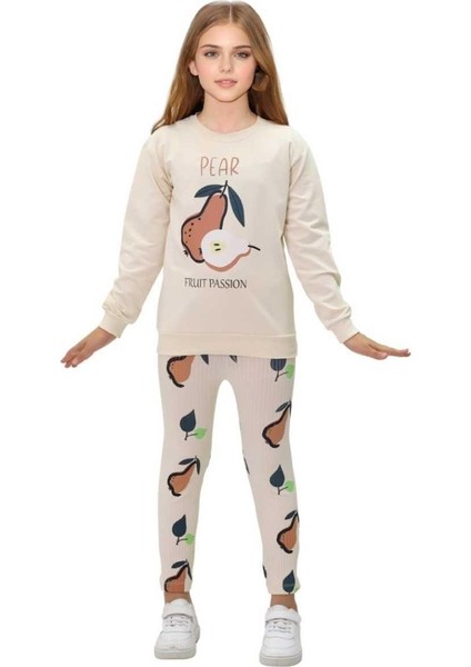 Kız 7/10 Yaş Pear Alt Fitilli Takım