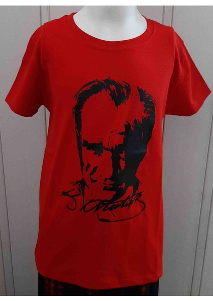 Atatürk Baskılı Kız ve Erkek Çocuk T-Shirt 3'lü Paket fiyatları