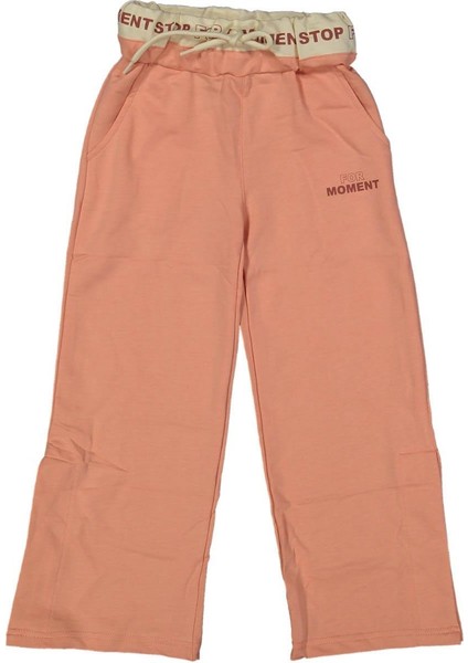 Kız 5/8 Yaş Kemer Baskılı Yırtmaçlı Tek Alt