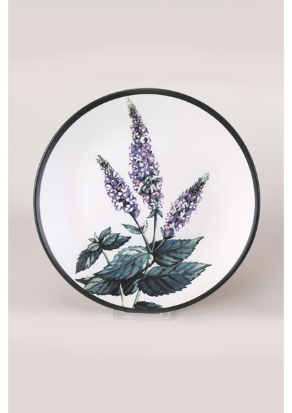 Çiçek Bahçesi Servis Tabağı 25 Cm 6 Adet - 18938-39-40-41-42-43 modelleri