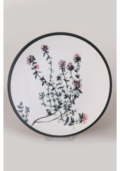 Çiçek Bahçesi Servis Tabağı 25 Cm 6 Adet - 18938-39-40-41-42-43 fırsatları