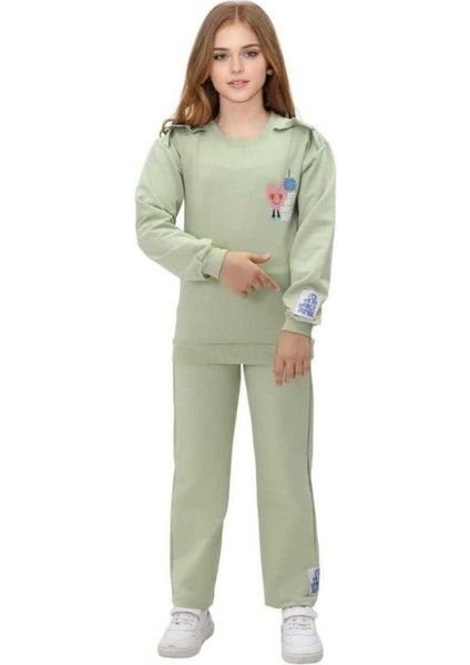 Kız 3/6 Yaş Dande Alone Baskılı Iki Iplik Takım