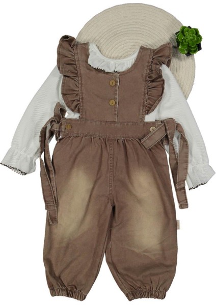 Kız 3/6 Yaş Badili Yandan Bağlamalı Tulum