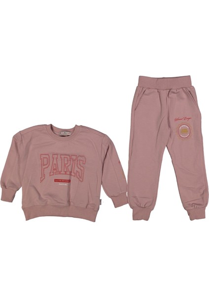 Kız 6/9 Yaş Paris Baskılı 2li Takım