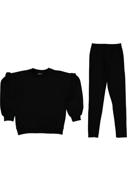 Kız 7/10 Yaş Kol Fırfırlı Iki Ip Tayltı Tk