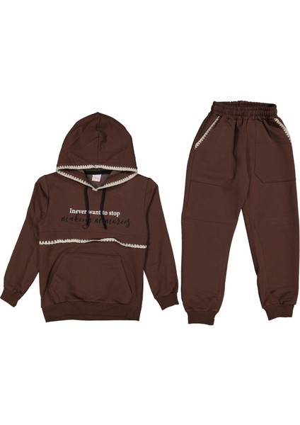 Kız 13/16 Yaş Inever Kapşonlu Cepli Takım