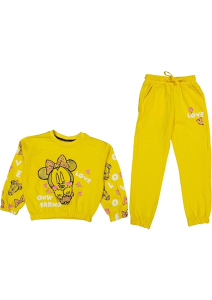 Kız 3/6 Yaş Miki Baskılı Iki Ip Tk