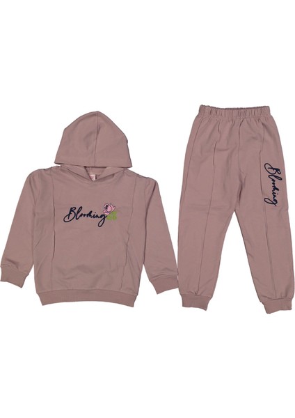 Kız 5/8 Yaş Alt ve Ön Bloming Nakışlı Takım
