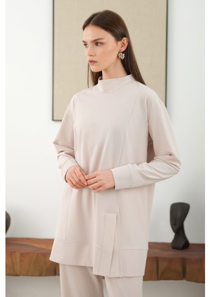Likralı Tensel Takım Soft Kaşmir