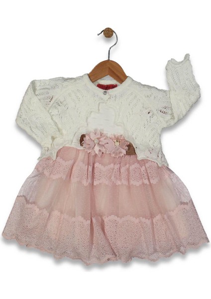 Kız 2/5 Yaş Güpürlü Elbise