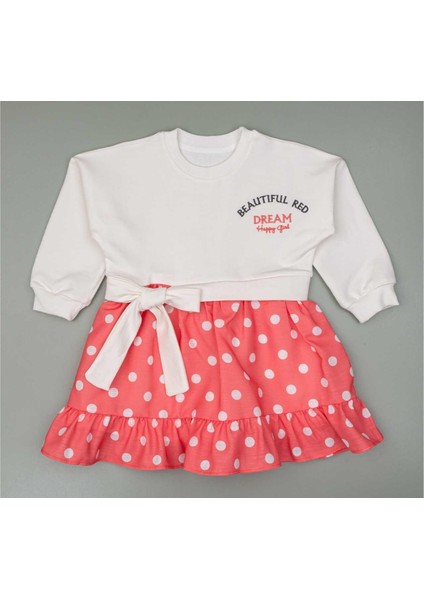 Kız 2/5 Yaş Puanlı Bağlamalı Elbise