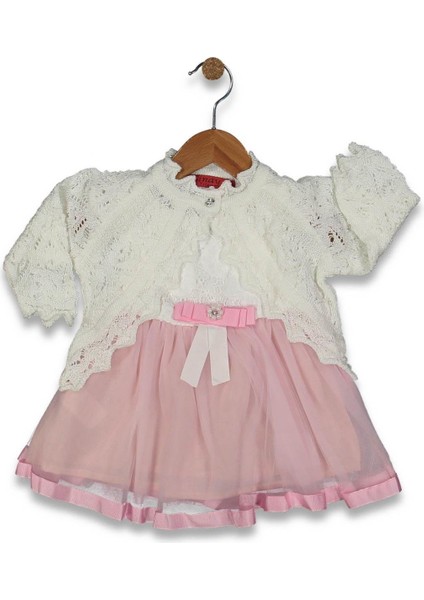 Kız 9/24 Ay Kurdaleli Elbise