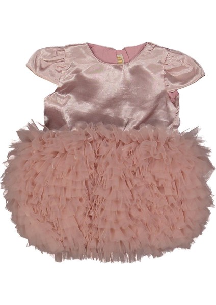 Kız 2/5 Yaş Tütü Kısa Kollu Elbise