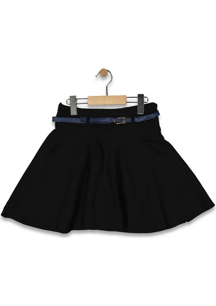 Kız 5/8 Yaş Kemerli Kloş Etek