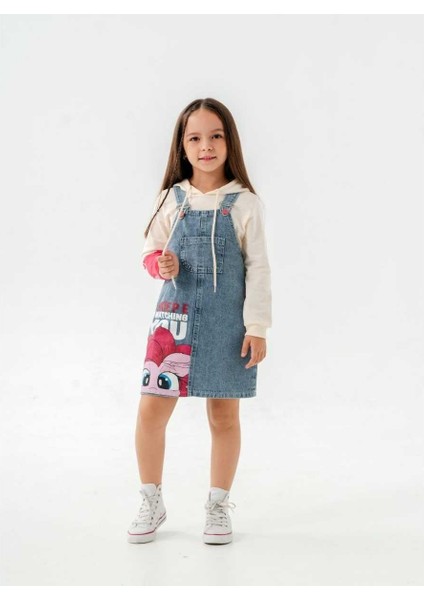 Kız 3/6 Yaş Ünicorn Badili Kot Jile