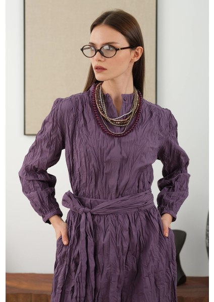 Kraşlı Takım Retro Violet