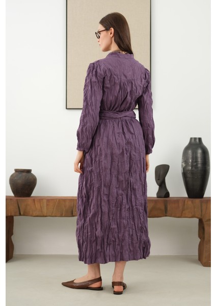 Kraşlı Takım Retro Violet
