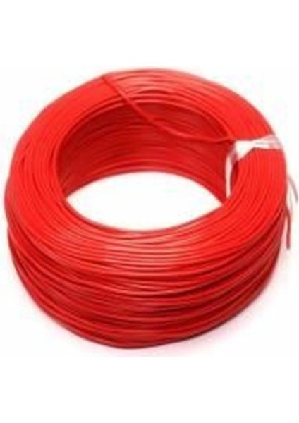 Montaj Kablosu Çok Damarlı 0,22 Mm2 10 Metre Nyaf Kırmızı