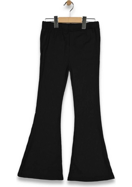 Kız 13/16 Yaş Raporlu Fitilli Beli Lastikli Ispanyol Paça Tayt