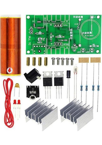 Mini Tesla Bobini Dc 12-24V 15W Kendin Yap Seti fiyatları
