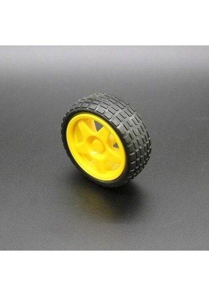 8 Adet - Arduino Robot Tekerlek ve Dc Motor Seti 250RPM Dc Motor modelleri